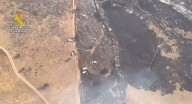 El incendio de Aliseda ha sido provocado por "intereses económicos": más de 4.000 hectáreas