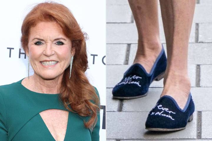 Sarah Ferguson Wears 'Never Explain' Shoes as Book Claims Infidelity