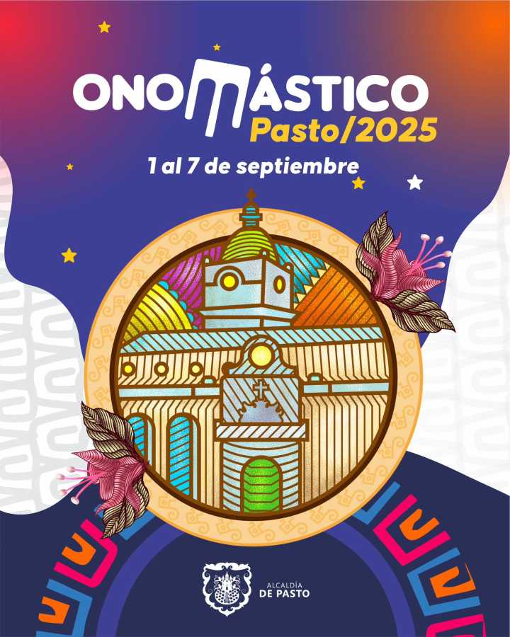 El Cronograma Onomástico de Pasto 2025 del 1 al 7 de septiembre