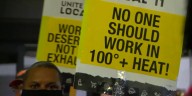 Working conditions for Phoenix Sky Harbor airline catering workers spark protest