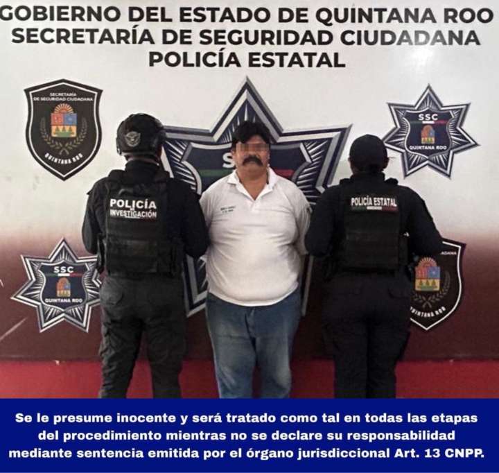 Apolonio es detenido en Cancún como presunto extorsionador