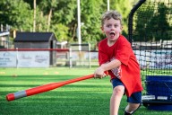 Snug Harbor Summer Little Leaguers sharpen their skills (116 action