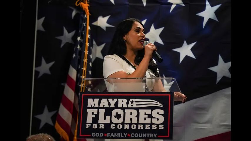 Former GOP Rep. Mayra Flores switches districts...
