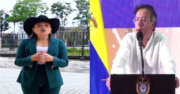 Congresista Lina Garrido cuestiona que no haya sanción contra el presidente Petro por violación de t