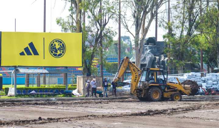 Cancha 2 de Coapa se encuentra en remodelación… ¿para ser sede de entrenamiento del Mundial 2026?