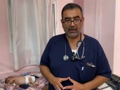 Médico palestino advirtió sobre consecuencias de la hambruna en Gaza