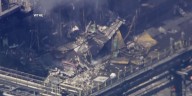 Explosion at US Steel coking plant in Pennsylvania leaves people trapped under rubble