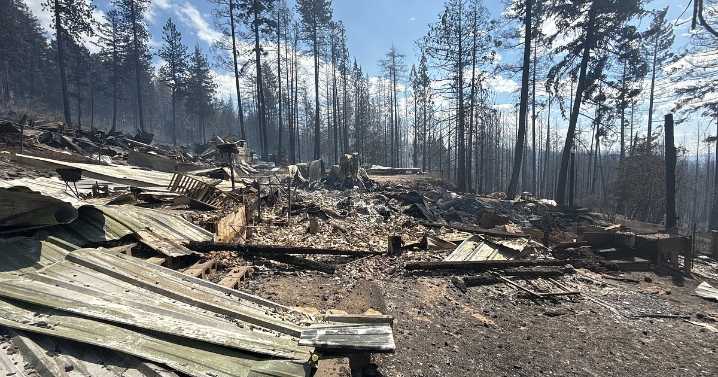 Family home destroyed in Sunset fire