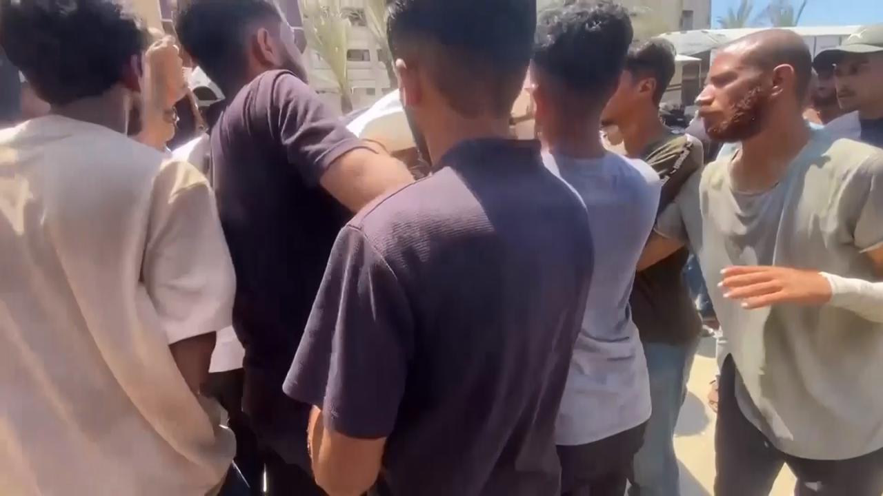 Funeral for Mariam Dagga, AP freelancer among journalists killed in Israeli strikes on Gaza hospital