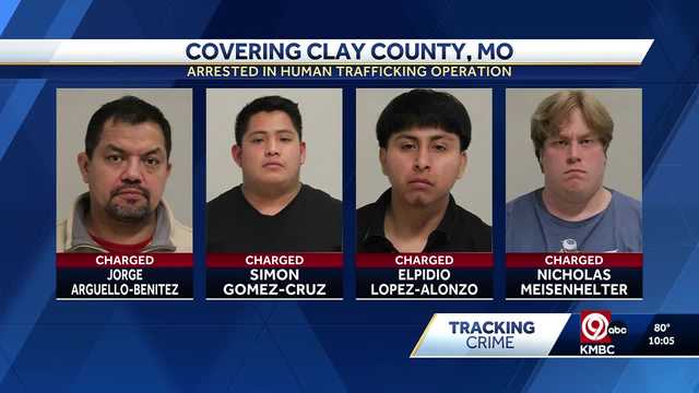 Kansas City crime: 7 arrested in Clay County sex trafficking sting