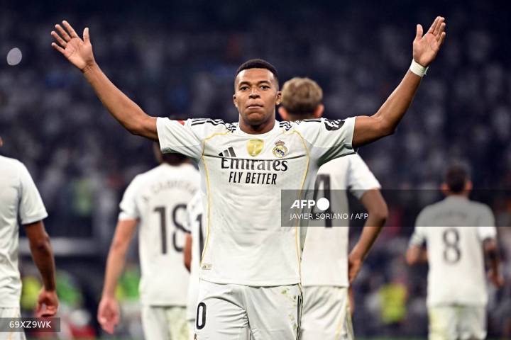 Real Madrid arranca LaLiga con victoria gracias a un gol de Mbappé