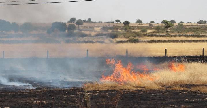 Baja a Nivel 1 de peligrosidad el incendio forestal de Cipérez