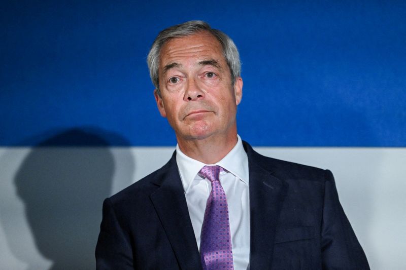 UK’s Farage sets out plan for ‘mass deportation’ of asylum seekers