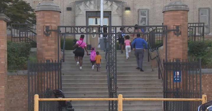 Pittsburgh Public Schools students return to school: "It's a joy"