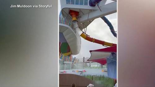 Royal Caribbean water slide malfunction injures cruise ship guest