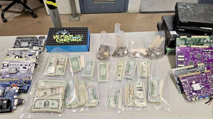 Kern County Authorities Uncover Illegal Casino in Bakersfield, Seize Cash and Machine CPUs