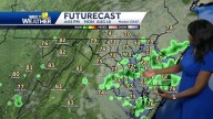 Weather: Monday afternoon temperatures in the 60s and 70s throughout Maryland