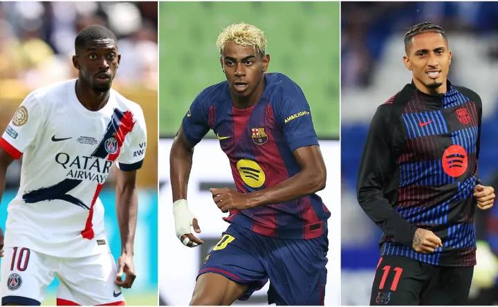2025 Ballon d’Or: Ousmane Dembele, Lamine Yamal and Raphinha headline list of nominees