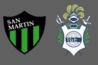 San Martín de San Juan - Gimnasia, del Torneo Clausura