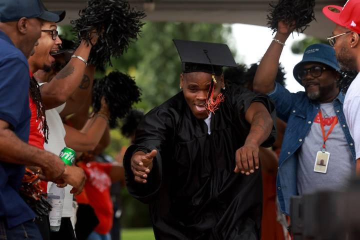Students at-risk for gun violence celebrate high school graduation