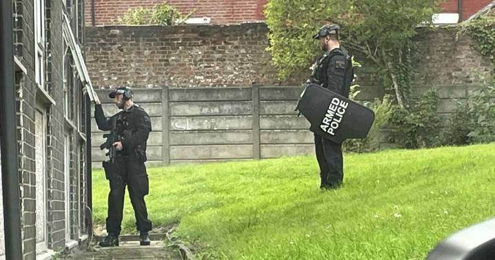 Screams heard and armed police descend after 'unattended' dog attacked woman and second pet