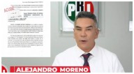 Alito Moreno presenta denuncia penal contra Fernández Noroña y Emiliano González por amenazas y lesiones