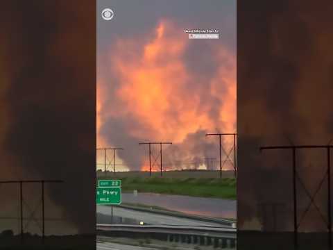 Wildfire in Florida scorches over 40,000 acres in the Everglades #shorts