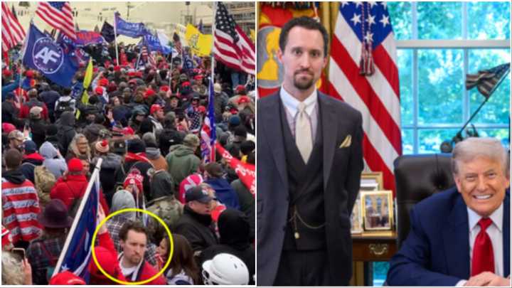 Surprise: Trump's New BLS Truther Was Also A Capitol Rioter