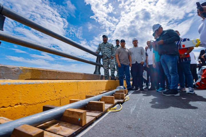 Plan de mantenimiento mayor del Puente G/J Rafael Urdaneta inicia el reemplazo de 14 guayas