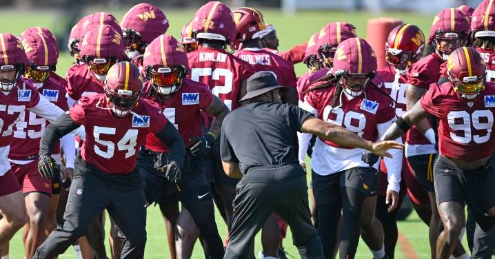 Pictures, videos, news, and notes from the Washington Commanders Training Camp Day 9