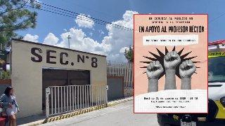 Condena SNTE agresión a docente de Secundaria 8; ciudadanos convocan a manifestación