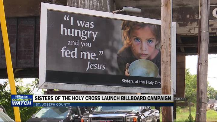 Local billboard campaign spreads Gospel values, welcoming immigrants, environmental care, caring for impoverished