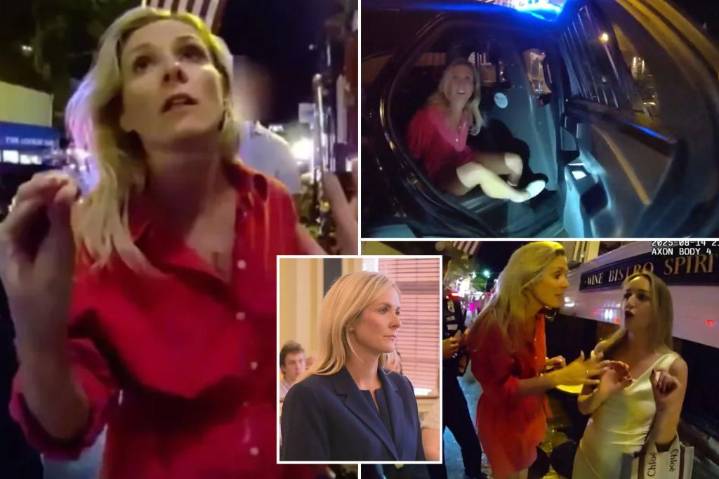Rhode Island prosecutor Devon Flanagan who told cops they’d ‘regret’ arresting her in viral arrest video is slapped with 6