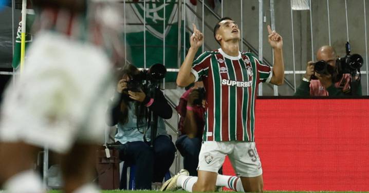 El colombiano Kevin Serna, la estrella del Fluminense en su victoria ante América de Cali por Sudamericana