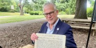 Akron native is a relative of Declaration of Independence signer
