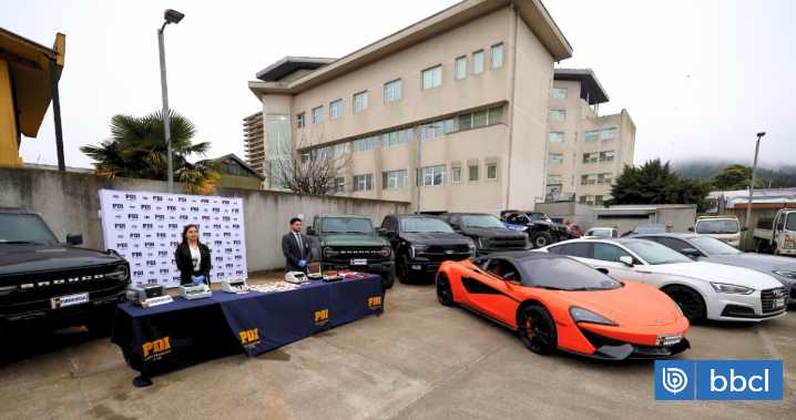 McLaren, BMW y más: cuánto valen los autos de alta gama incautados en operativo en La Araucanía