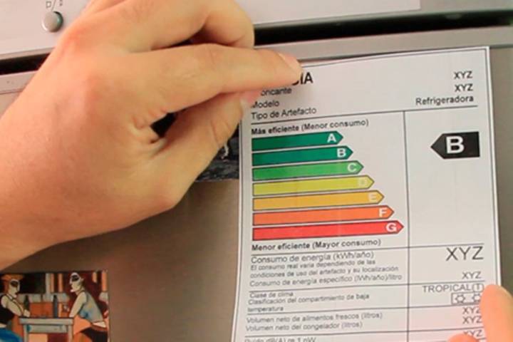 Recomiendan comprar equipos con etiqueta de eficiencia energética