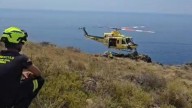 Un senderista resulta herido en La Azohía y tiene que ser rescatado en helicóptero