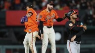 Adames, Matos each have 4 of the Giants’ 18 hits in a 15