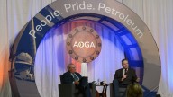At oil conference, Dunleavy declines to endorse his lieutenant governor as his replacement