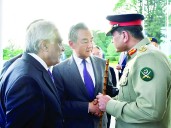 Field marshal, Chinese FM vow regional peace push