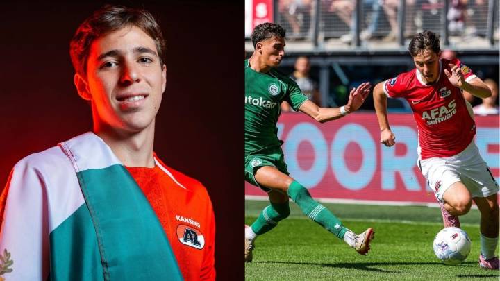 AZ Alkmaar: Mateo Chávez brinda asistencia de lujo durante su debut en la Eredivisie