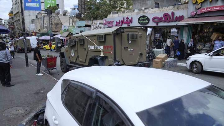 Dozens wounded as Israel raids West Bank city where the Palestinian Authority is headquartered