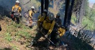 Firefighters reach 100% containment of Perry Fire