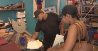 Former University of the Arts students find old projects at pop-up in Philadelphia's Kensington neighborhood
