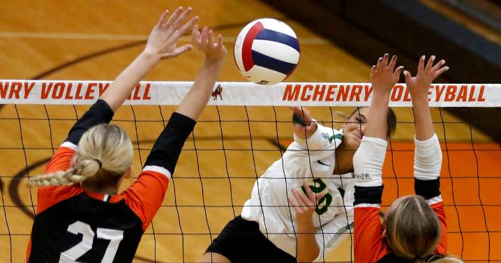 Photos: Crystal Lake South defeats McHenry in a FVC girls volleyball