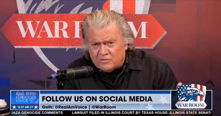 Steve Bannon Torches Netanyahu’s Gaza Occupation Plan as Potential MAGA Killer