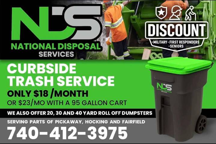 New Business – National Disposal Services Launches Curbside Trash Pickup Across...