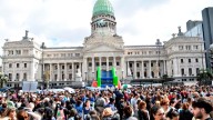 Emergencia en discapacidad: manifestantes protestaron frente al Congreso contra el veto de Milei