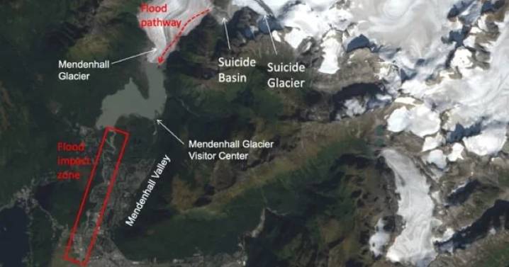 Imminent 'glacial outburst' flooding threat in AK prompts disaster declaration